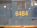 CSX 6484 close up